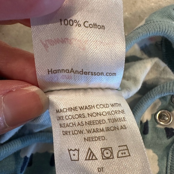 Hanna Andersson White Sheep & Black Sheep Tank Onesie Size 3-6 Months - Picture 9 of 9